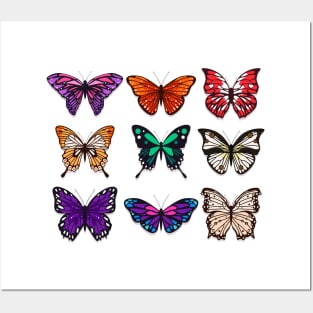 Butterflies Posters and Art